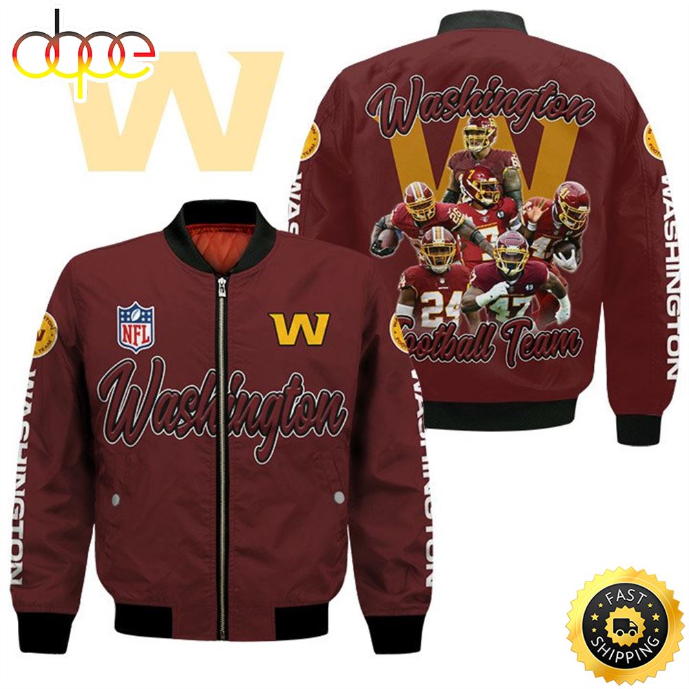 Washington Football Team Players Nfl Bomber Jacket