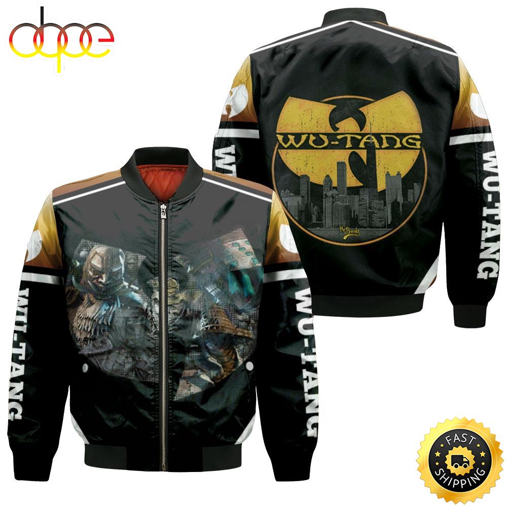 Wu Tang Clan The Chef Raekwon The Rza Ugod Legend Hip Hop Bomber Jacket